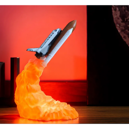 Space Rocket & Shuttle Night Lamp
