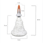 Space Rocket & Shuttle Night Lamp