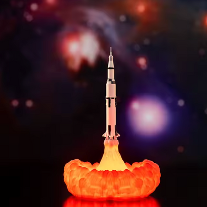 Space Rocket & Shuttle Night Lamp